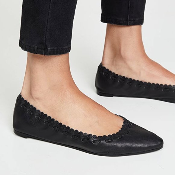 See by Chloé Jane Leather Ballet Flats - Picture 2 of 6